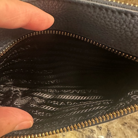 Prada Navy Leather Crossbody Bag - Picture 8 of 16